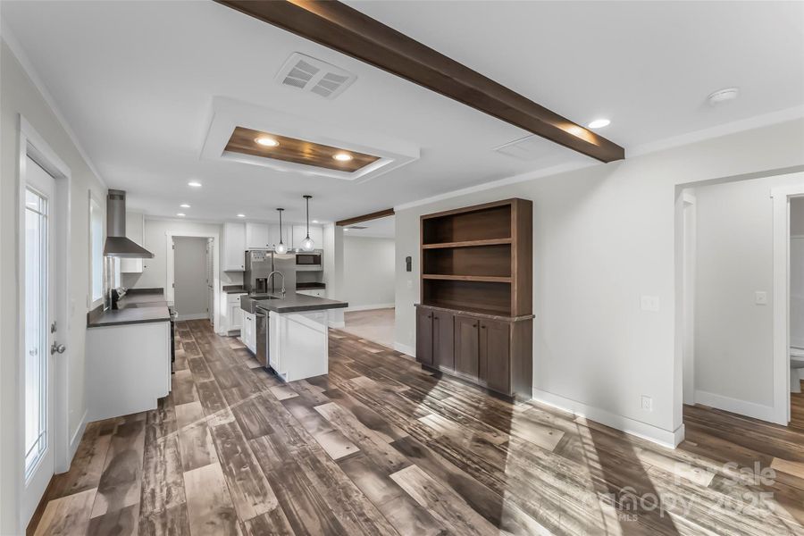 Furnished interior view inside a new home in , Weaverville (Image 11).