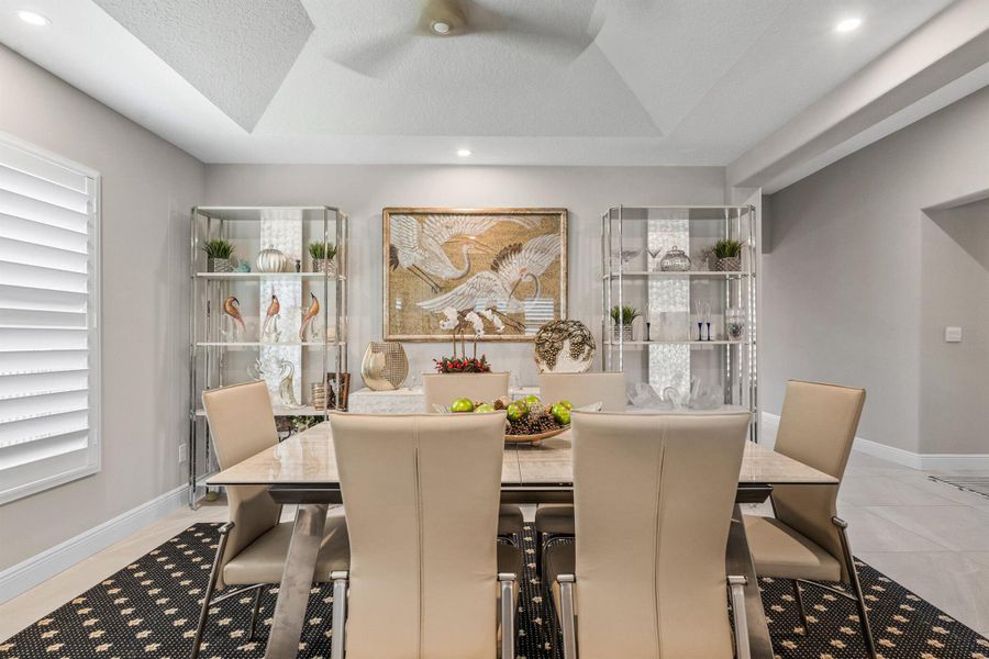 Furnished interior view inside a new home in Grande Hammock, Vero Beach (Image 10). Furnished interior view inside a new home in Grande Hammock, Vero Beach (Image 10).