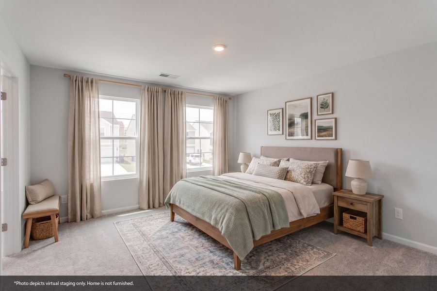 Furnished interior view inside a new home in Ellington, Elgin (Image 11).