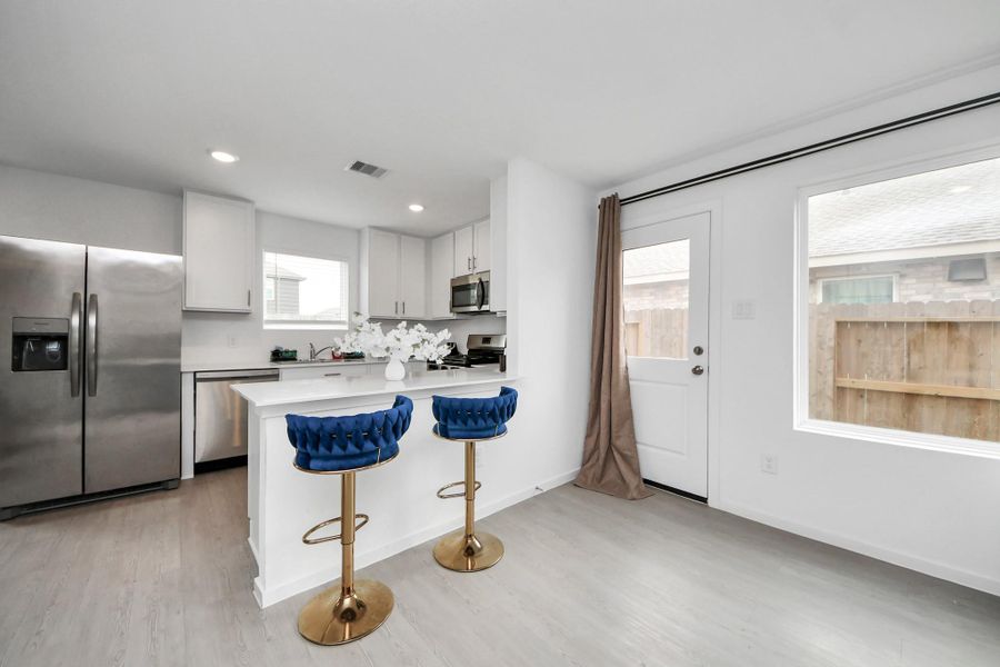 Furnished interior view inside a new home in , Hockley (Image 11).