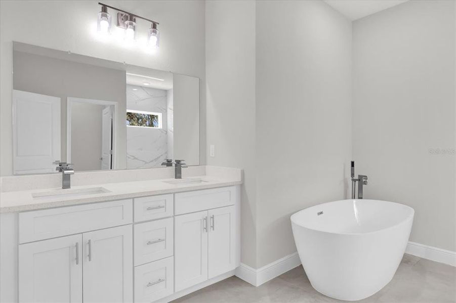 Furnished interior view inside a new home in , Ocala (Image 12).