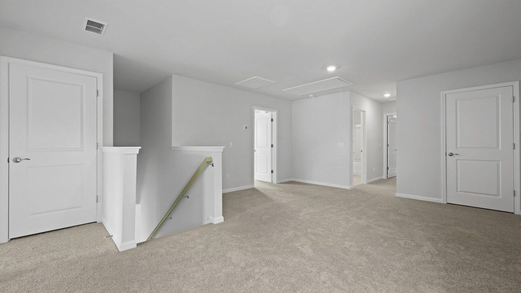 Spacious, unfurnished interior of a new home in Founders Corner, Summerville (Image 11). Spacious, unfurnished interior of a new home in Founders Corner, Summerville (Image 11).