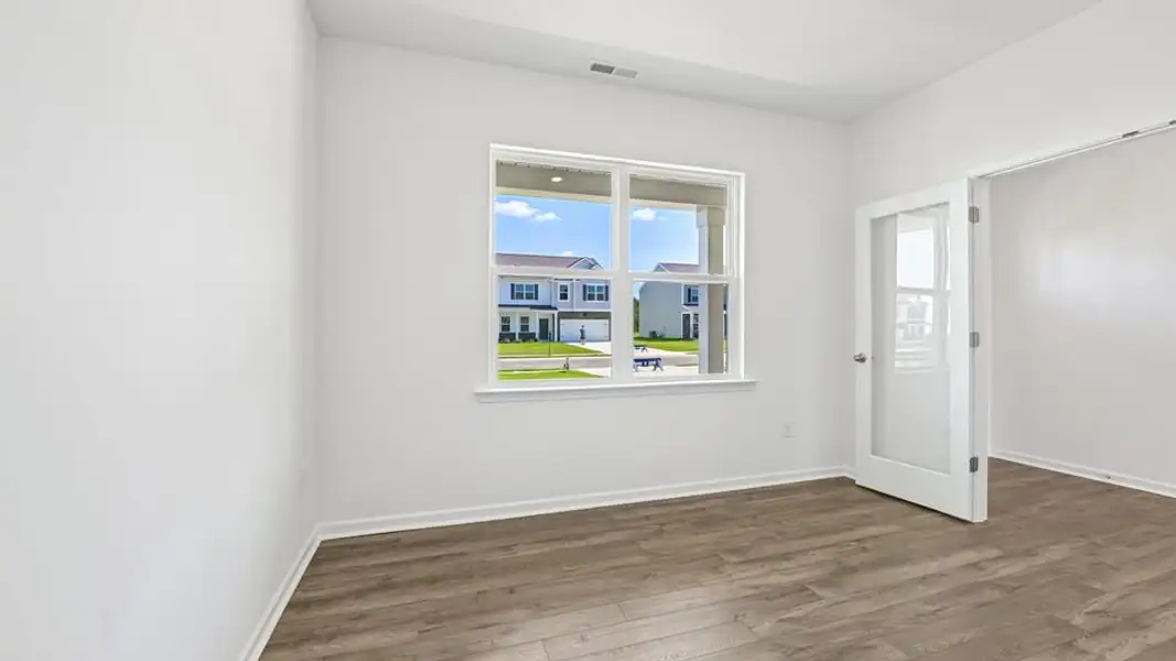 Spacious, unfurnished interior of a new home in Shahbain Reserve, Raeford (Image 19). Spacious, unfurnished interior of a new home in Shahbain Reserve, Raeford (Image 19).