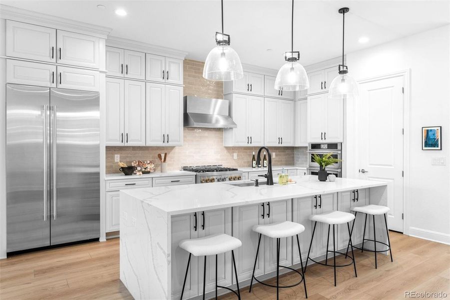 All 2023 stainless steel Kitchen Aid appliances