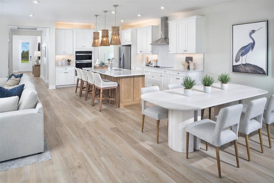 Furnished interior view inside a new home in Wellen Park, Venice (Image 9).