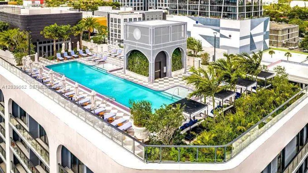 Condo located in Miami, FL showcasing its design and architecture (Image 2). Condo located in Miami, FL showcasing its design and architecture (Image 2).