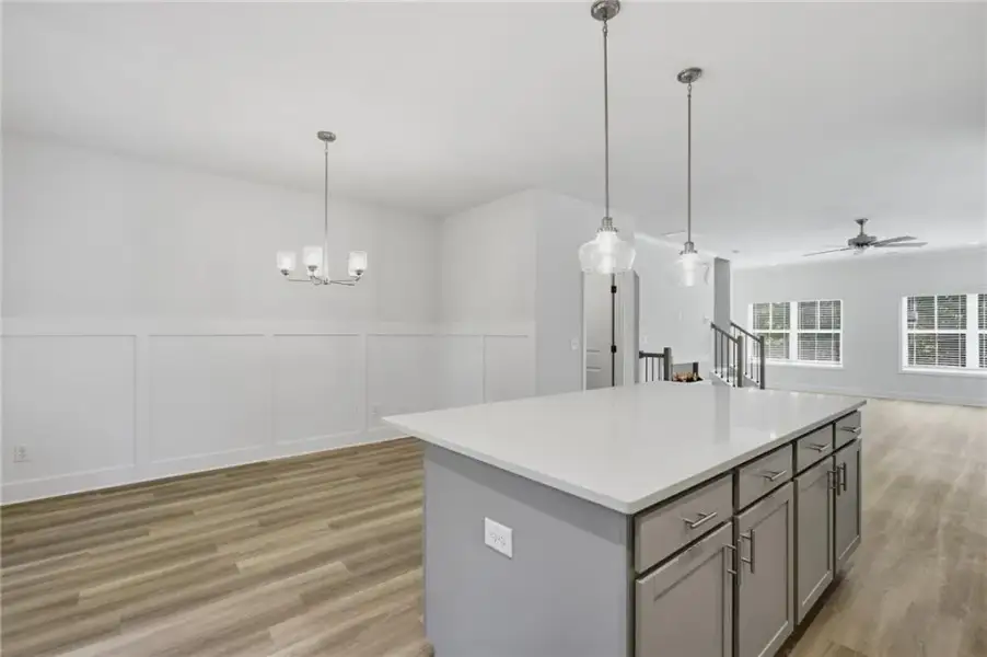 Furnished interior view inside a new home in , Mableton (Image 5).