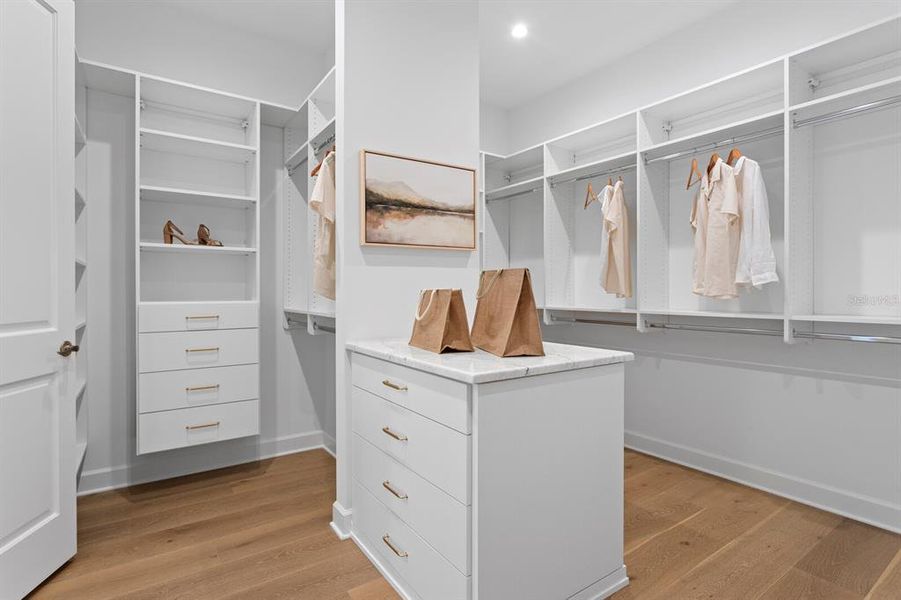 Furnished interior view inside a new home in , Tampa (Image 36).