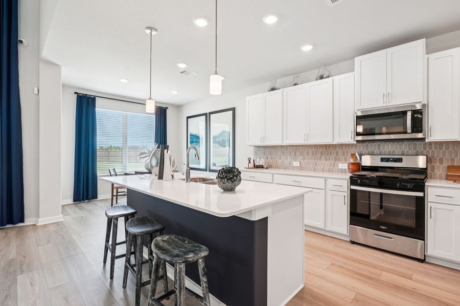Furnished interior view inside a new home in Kingdom Heights, Rosenberg (Image 6).