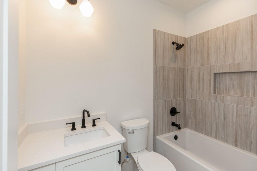 Furnished interior view inside a new home in , Beaumont (Image 9). Furnished interior view inside a new home in , Beaumont (Image 9).