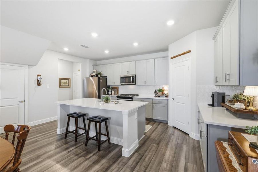 Furnished interior view inside a new home in Ashford Park - Cottage Series, Corinth (Image 11).