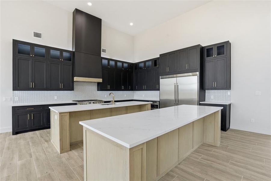 Furnished interior view inside a new home in , Burleson (Image 6).