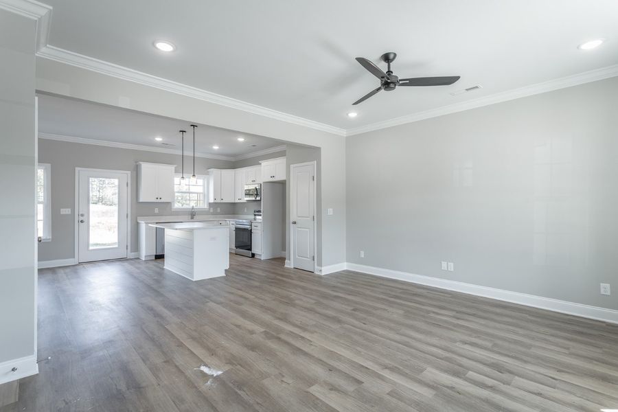Spacious, unfurnished interior of a new home in The Nassau, Chattanooga (Image 20).