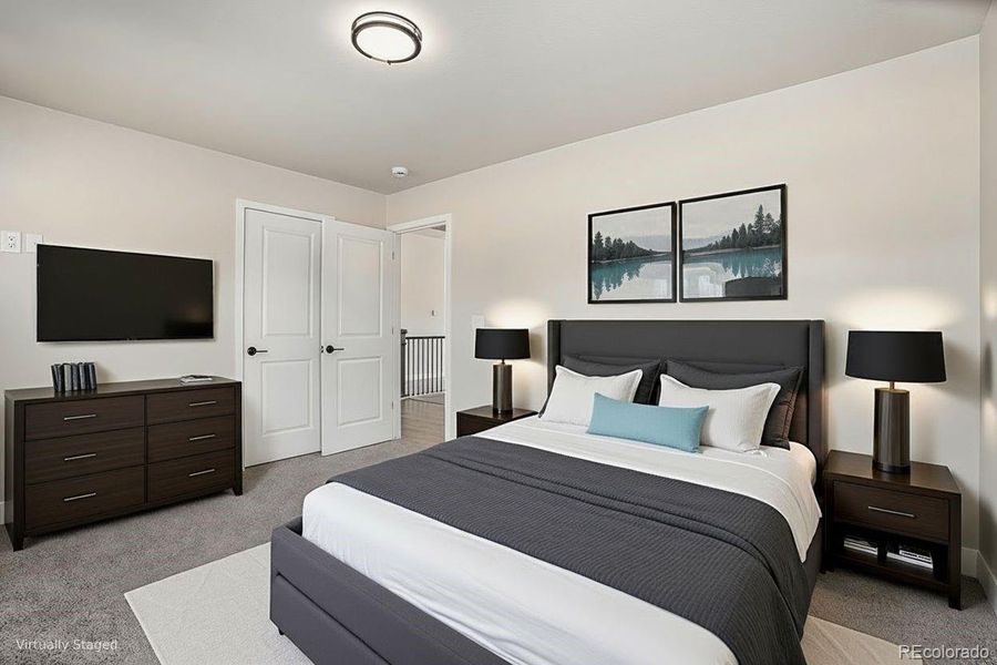 Furnished interior view inside a new home in , Arvada (Image 5).