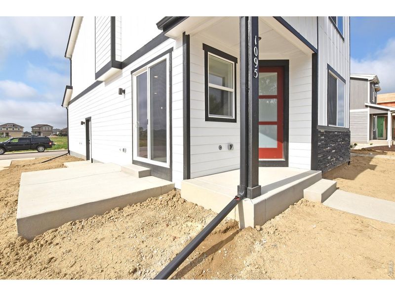 Exterior details and patio area of a home in , Berthoud (Image 3).