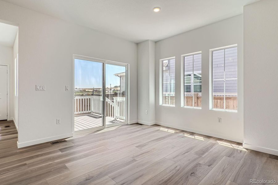 Spacious, unfurnished interior of a new home in Eastcreek Farm: Paired Homes, Thornton (Image 11).