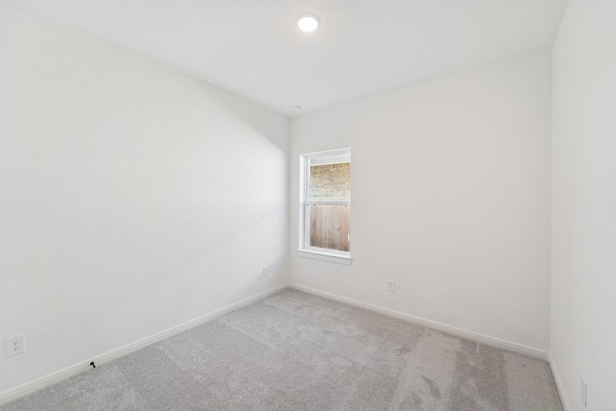 Spacious, unfurnished interior of a new home in The Grand Prairie 40’, Hockley (Image 25).