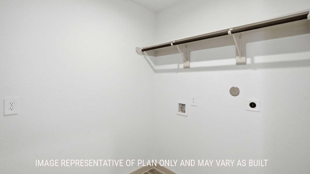 Representative unfurnished interior of a home built from the Elgin by D.R. Horton in Reserve at Mallard Lakes, Orange (Image 23).