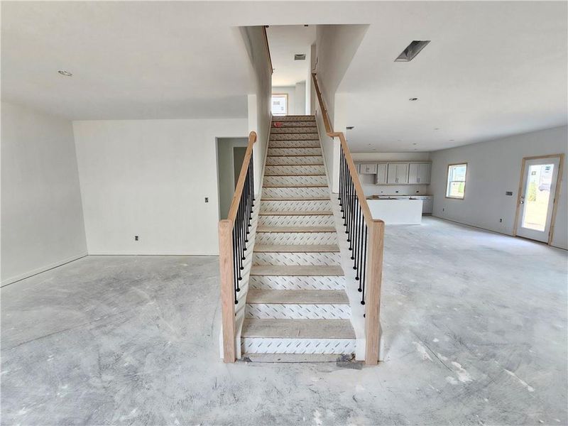 In-progress construction of a new home in The Estates at Casteel, Bethlehem, GA (Image 39).