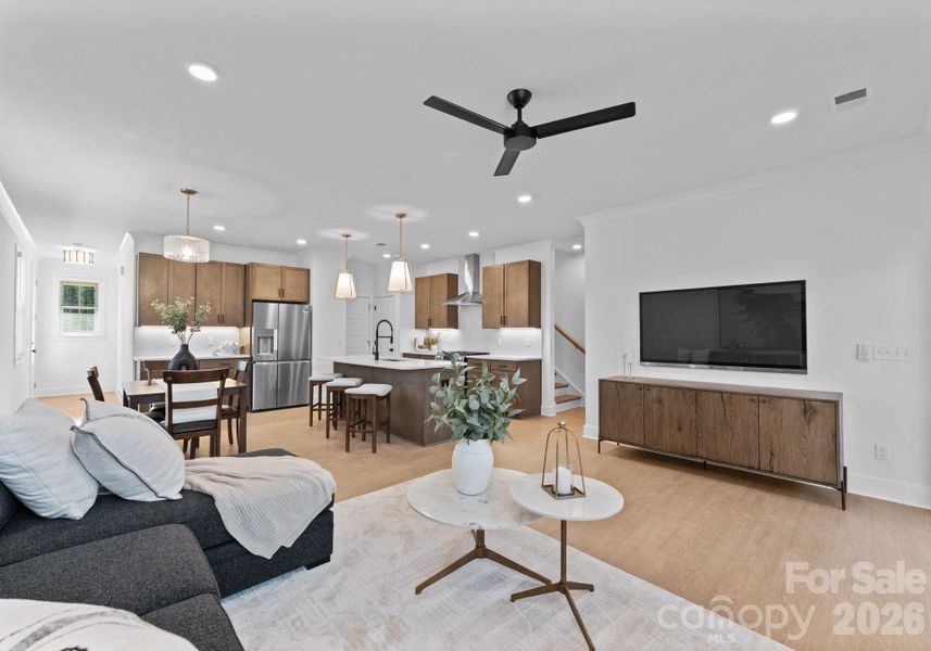 Photo is of model home in community, finishes may vary