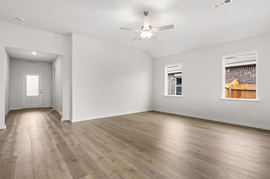 Interior finishes may vary from those shown in photos