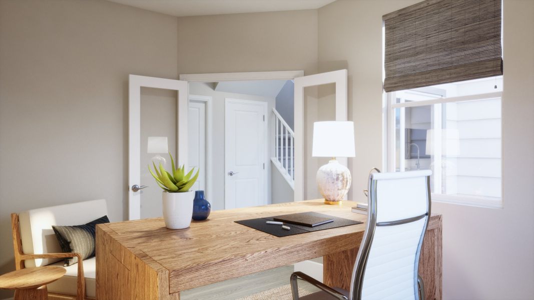 Representative furnished interior of a home built from the 2214 by Risewell Homes in Windler, Aurora (Image 11). Representative furnished interior of a home built from the 2214 by Risewell Homes in Windler, Aurora (Image 11).