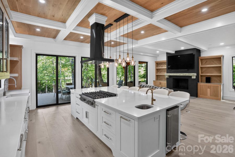 Furnished interior view inside a new home in , Boone (Image 9).