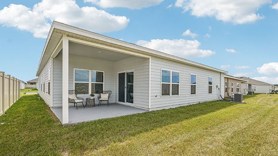 Representative exterior details of a home built from the COVINGTON by D.R. Horton in Briarwood, Alachua (Image 3). Representative exterior details of a home built from the COVINGTON by D.R. Horton in Briarwood, Alachua (Image 3).