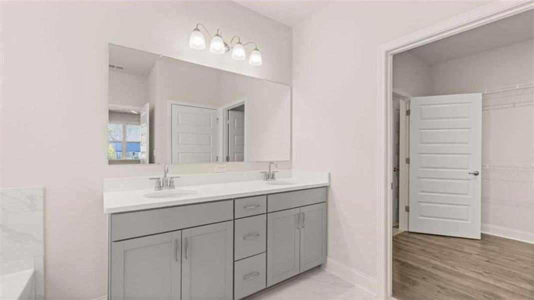 Furnished interior view inside a new home in , Locust Grove (Image 8).