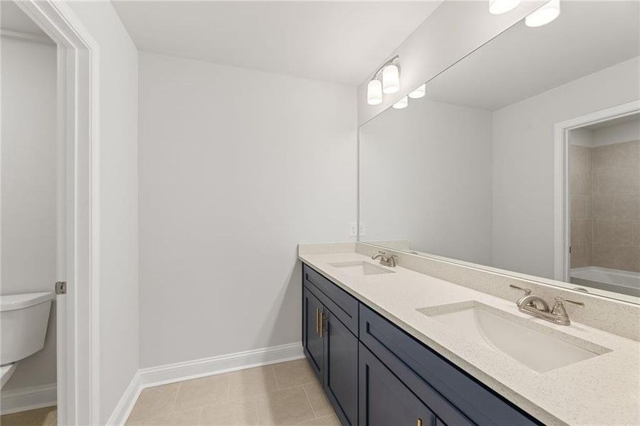 Furnished interior view inside a new home in Hellen Valley, Braselton (Image 16).