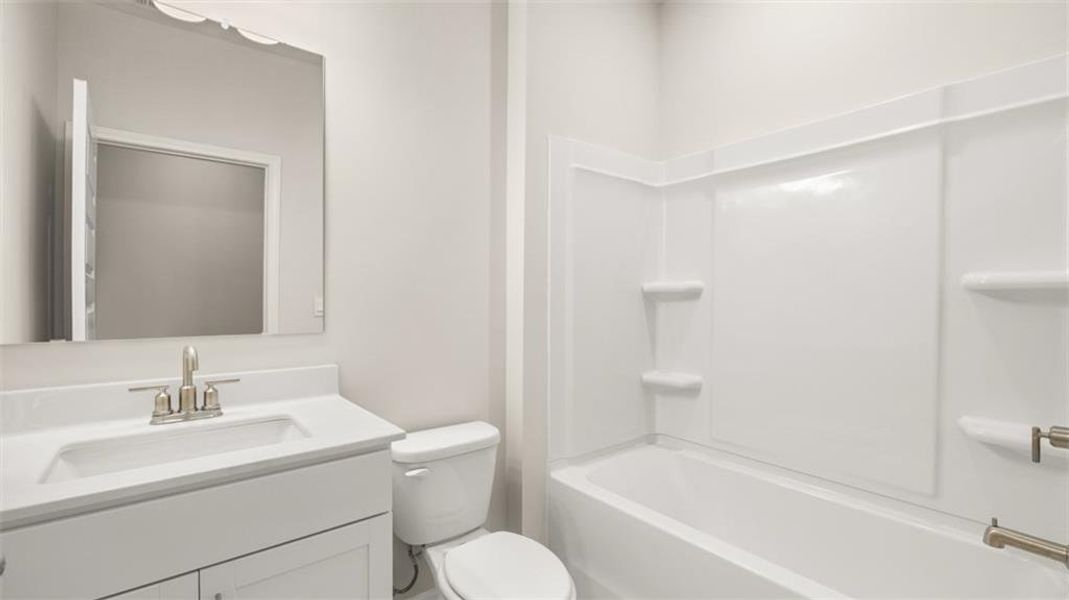Furnished interior view inside a new home in Water Oak Estates, Lawrenceville (Image 8).