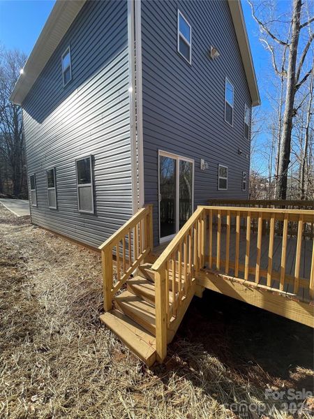 Exterior details and patio area of a home in , Statesville (Image 3).