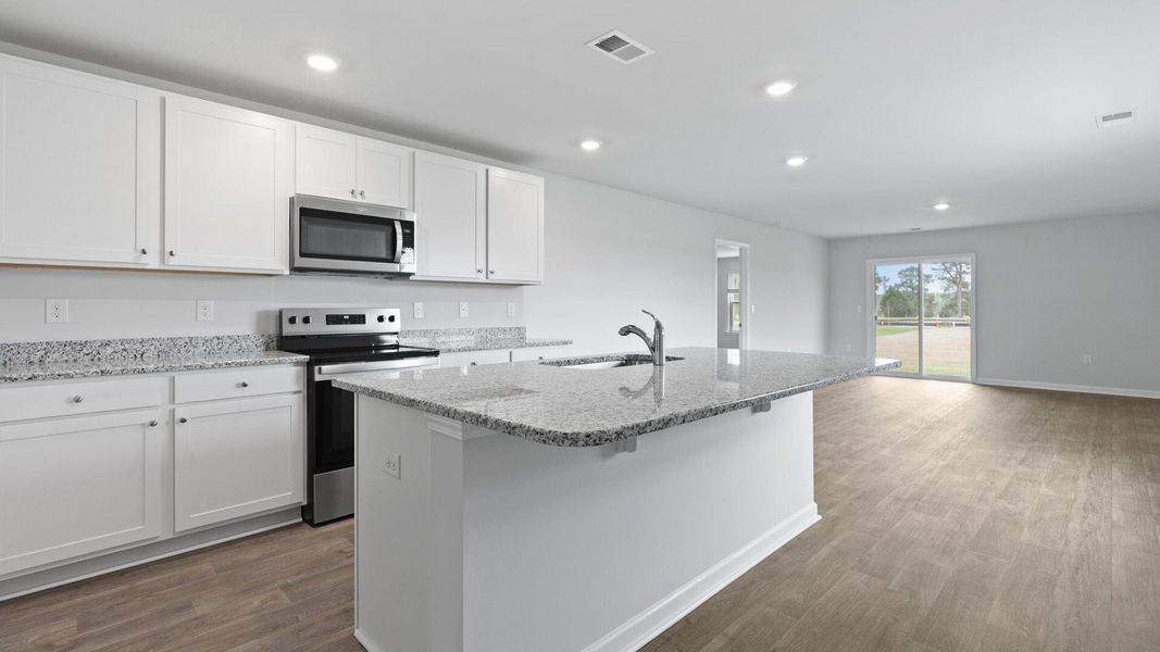 Furnished interior view inside a new home in Huggins Hill, Manning (Image 9).