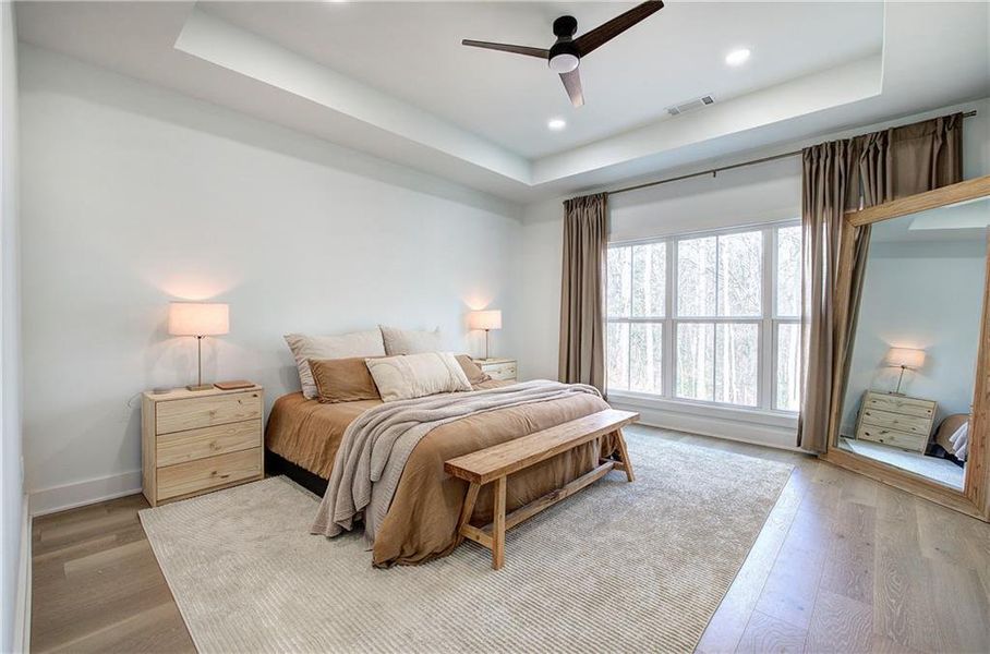 Furnished interior view inside a new home in , Cartersville (Image 14).