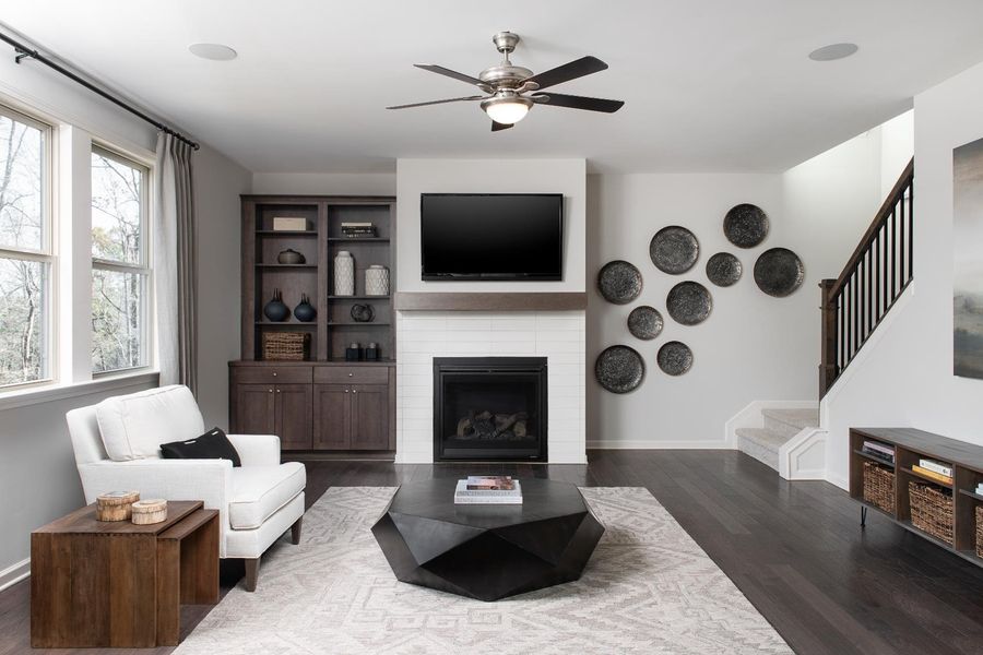 Representative furnished interior of a home built from the Hampstead by Ashton Woods in Ascent at Arbor Ridge, La Vergne (Image 7). Representative furnished interior of a home built from the Hampstead by Ashton Woods in Ascent at Arbor Ridge, La Vergne (Image 7).