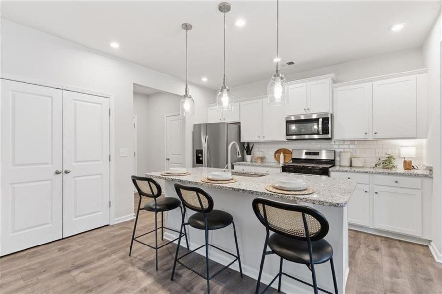 Furnished interior view inside a new home in Park Center Pointe, Mableton (Image 17).