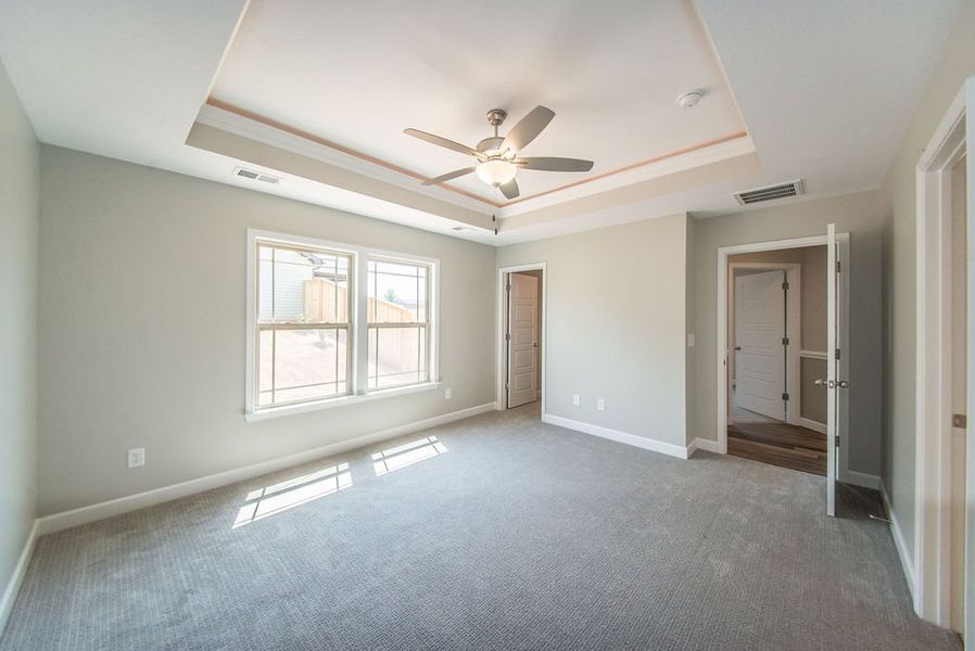 Representative unfurnished interior of a home built from the Pacific by Enchanted Homes in Hampshire Heights, Moore (Image 36).