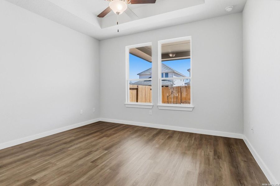 Spacious, unfurnished interior of a new home in Katzer Ranch, Converse (Image 22). Spacious, unfurnished interior of a new home in Katzer Ranch, Converse (Image 22).