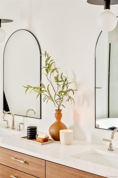 Furnished interior view inside a new home in , Denver (Image 20).