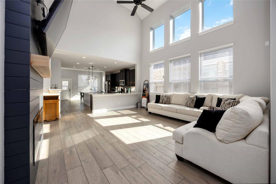 Furnished interior view inside a new home in , Conroe (Image 22). Furnished interior view inside a new home in , Conroe (Image 22).