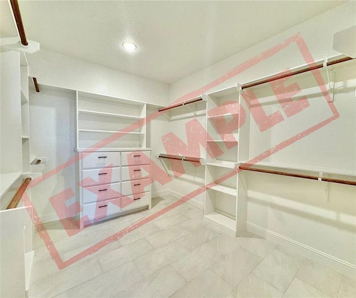 EXAMPLE - colors and finishings maybe different EXAMPLE - colors and finishings maybe different