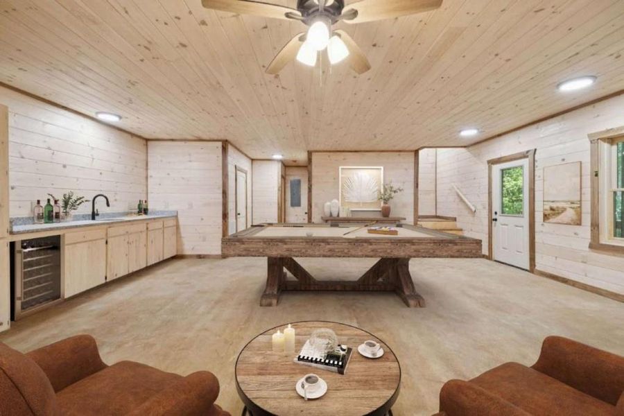 Furnished interior view inside a new home in , Blue Ridge (Image 12). Furnished interior view inside a new home in , Blue Ridge (Image 12).