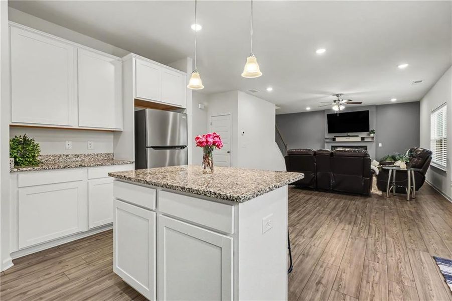 Furnished interior view inside a new home in , Cartersville (Image 15).