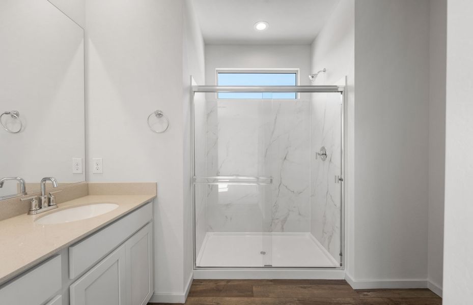Furnished interior view inside a new home in Soleo, San Tan Valley (Image 12).