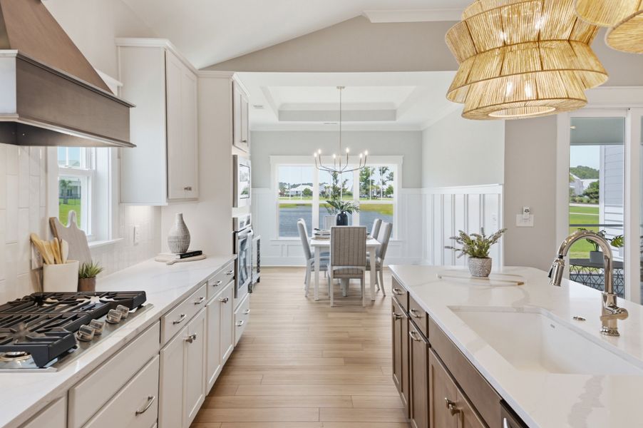 Furnished interior view inside a new home in The Sanctuary at Sunset Beach, Sunset Beach (Image 32).