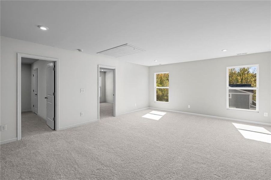 Spacious, unfurnished interior of a new home in Villas at Gold Creek, Dawsonville (Image 28). Spacious, unfurnished interior of a new home in Villas at Gold Creek, Dawsonville (Image 28).