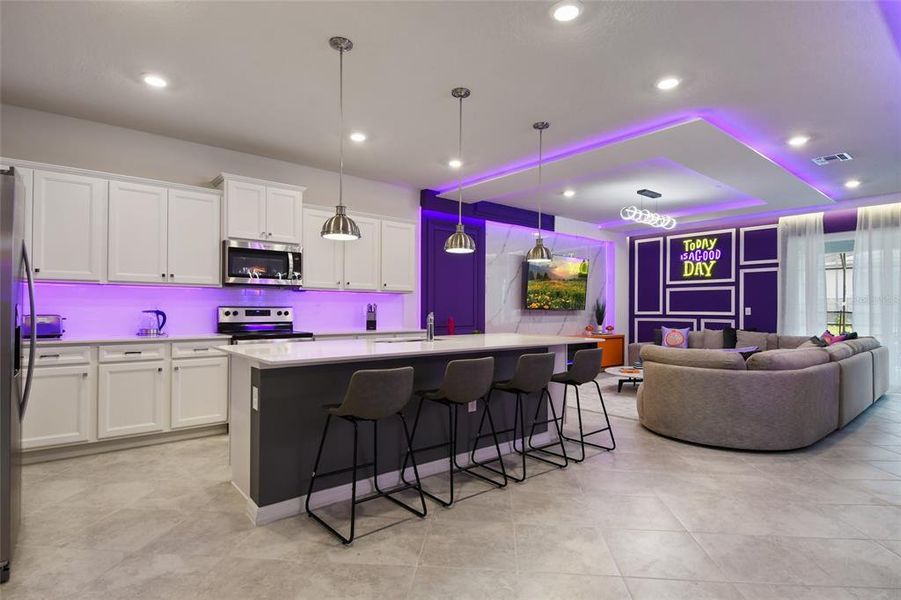 Furnished interior view inside a new home in Windsor Cay Resort, Clermont (Image 31).