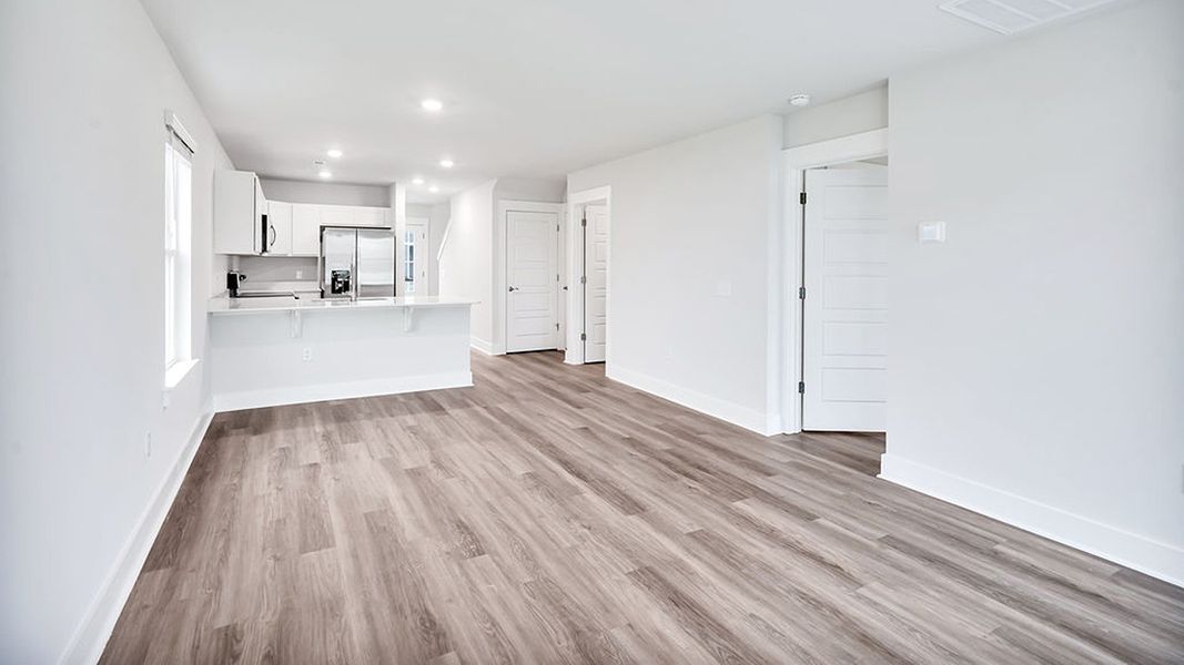 Spacious, unfurnished interior of a new home in The Landing at Sidbury Station, Castle Hayne (Image 17).