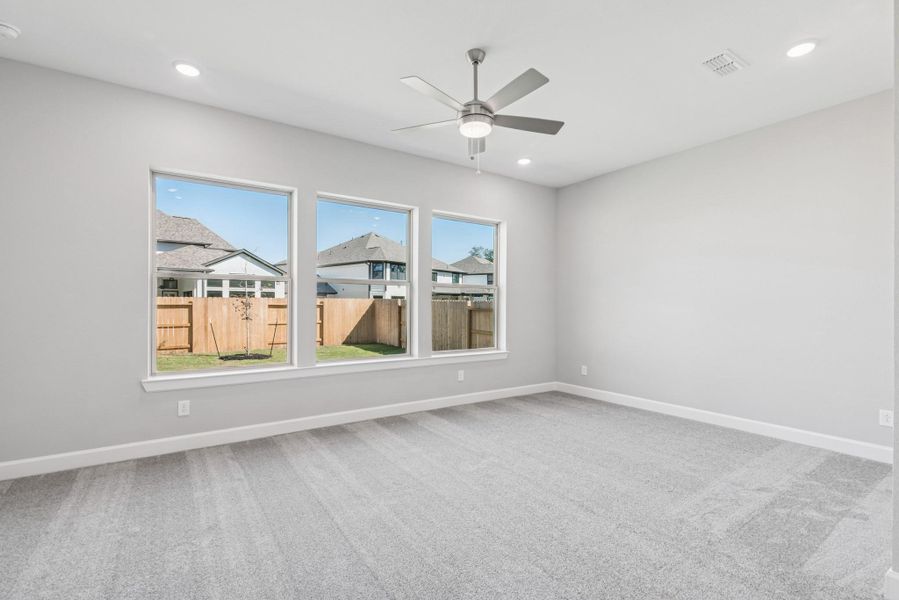 Spacious, unfurnished interior of a new home in ARTAVIA 65' Homesites, Conroe (Image 12). Spacious, unfurnished interior of a new home in ARTAVIA 65' Homesites, Conroe (Image 12).