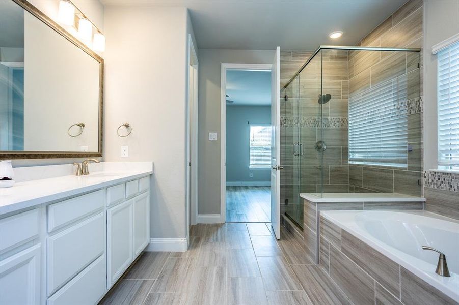 Furnished interior view inside a new home in , Corinth (Image 9).